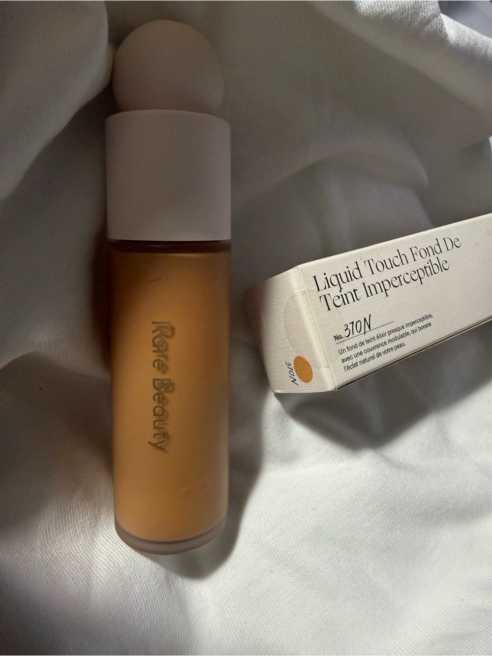 Rare Beauty Liquid Touch Foundation - 370N medium-deep natural tone
